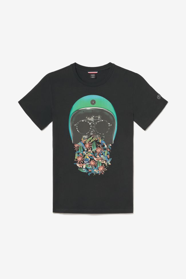 Printed black Gregor t-shirt