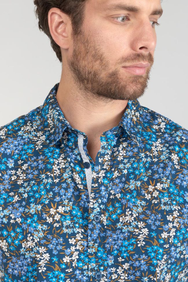 Blue floral Griba shirt