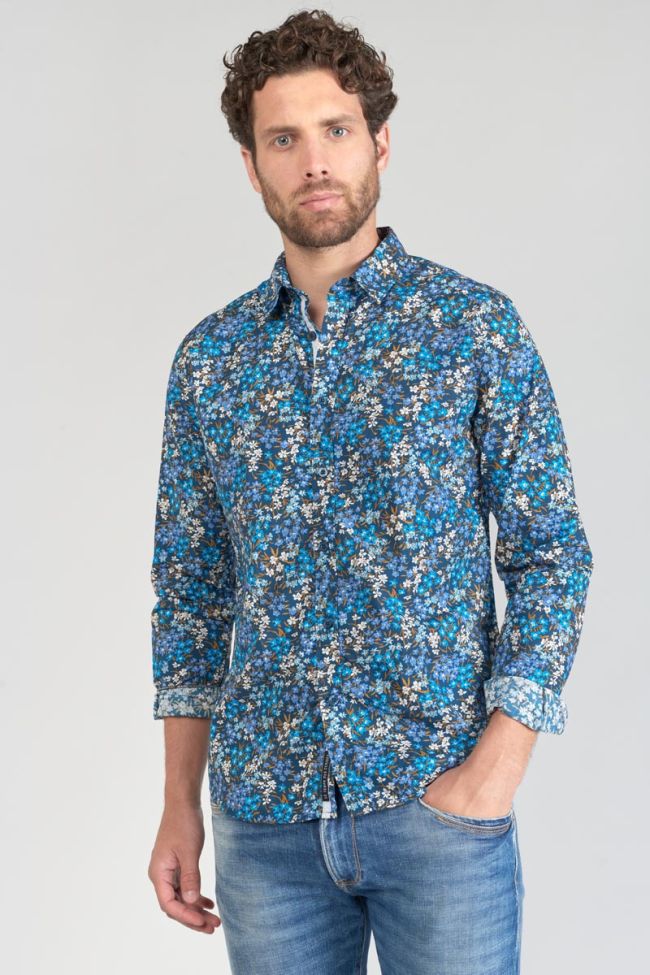Blue floral Griba shirt