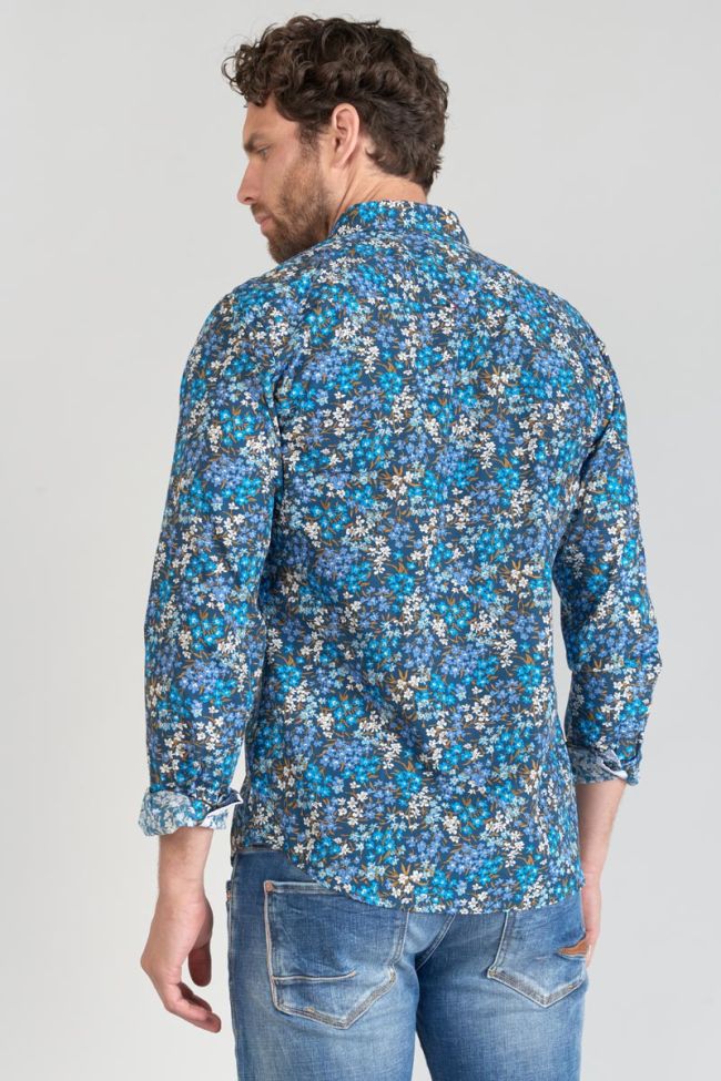 Blue floral Griba shirt