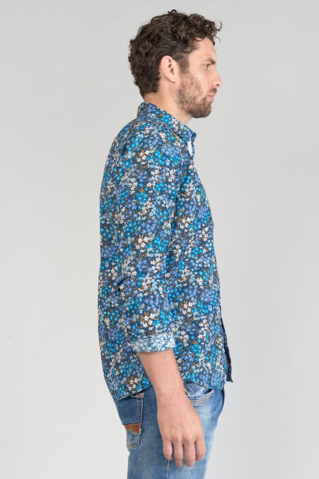 Blue floral Griba shirt