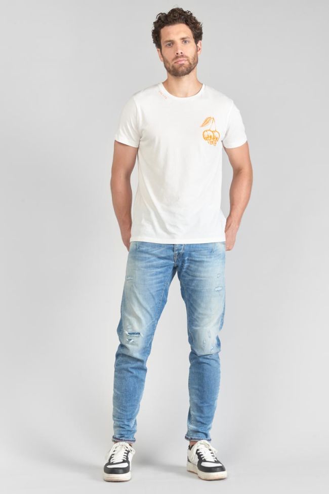 Printed white Ian t-shirt