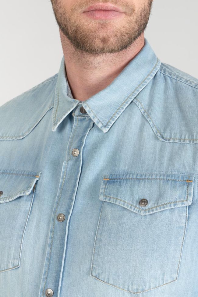 Light blue denim Juanito shirt