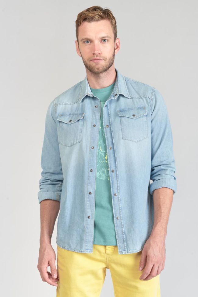 Light blue denim Juanito shirt