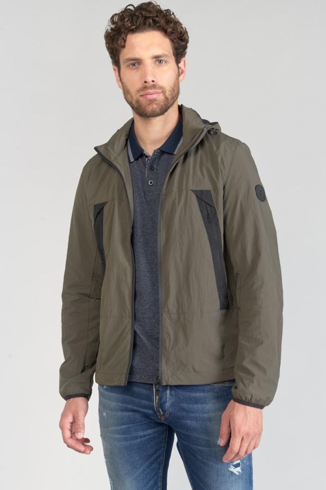 Khaki brown Kovar windcheater