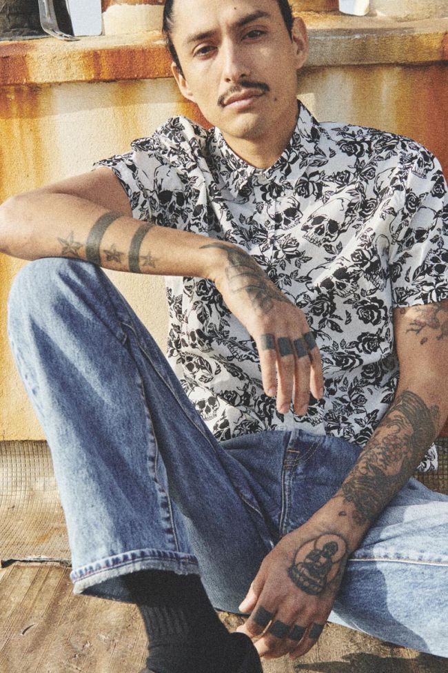 Skull motif Krift shirt