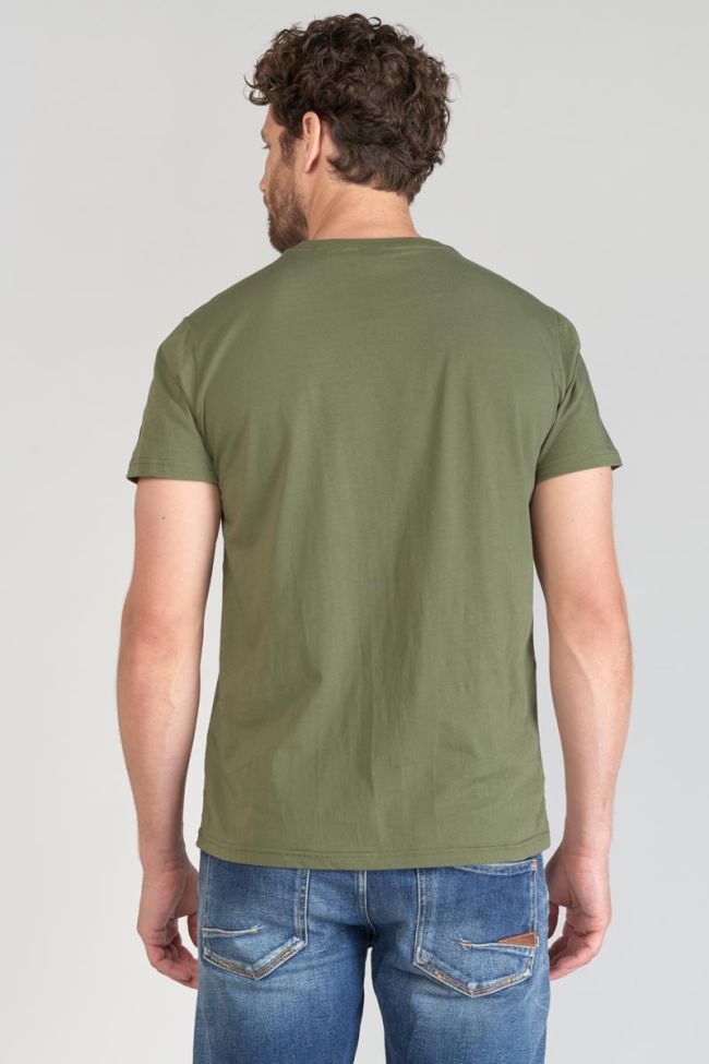 Printed khaki Machida t-shirt