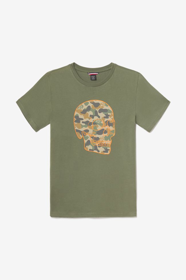 Printed khaki Machida t-shirt