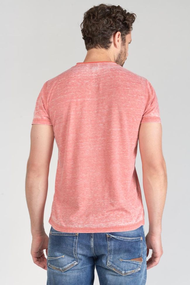 Faded red marl Mavoc t-shirt