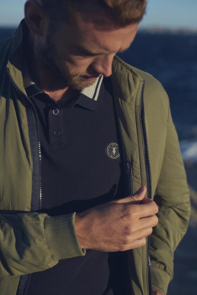 Midnight blue Ramel polo shirt