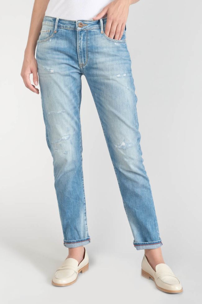 Jeans 200/43 boyfit Sea destroy blue N°4