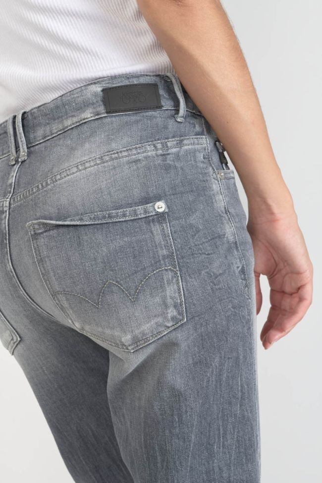 Jeans 400/18 mom Basic high waist 7/8th grey N°3