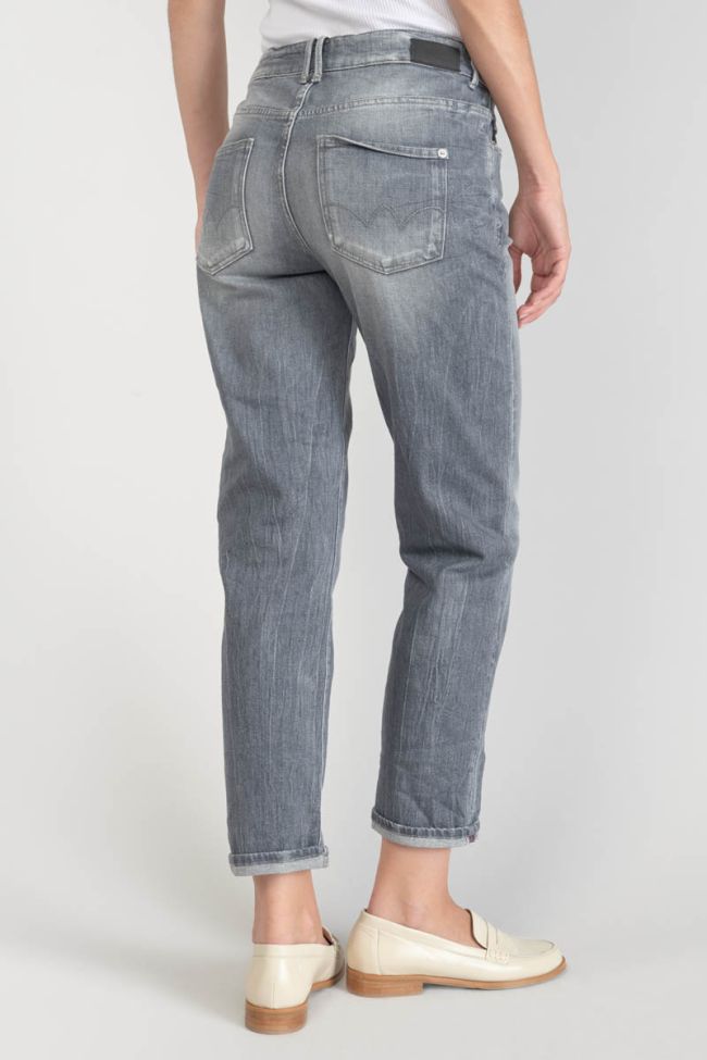 Jeans 400/18 mom Basic high waist 7/8th grey N°3