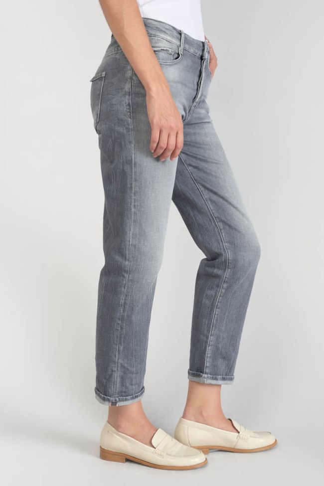 Jeans 400/18 mom Basic high waist 7/8th grey N°3