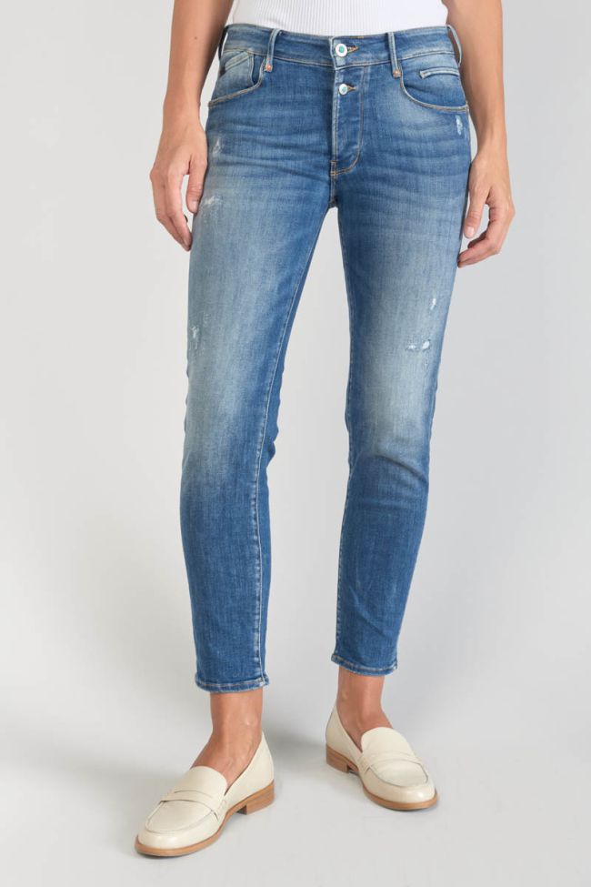 Jeans pulp slim Anil high waist 7/8th destroy blue N°3