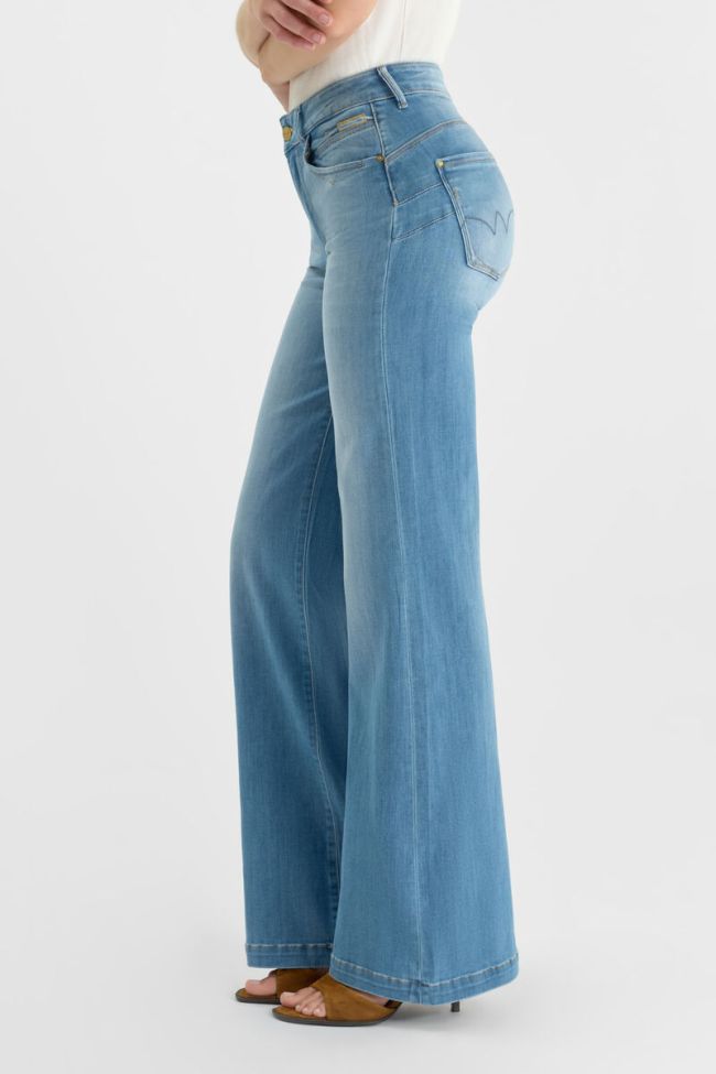 Jeans pulp flare Axis taille haute bleu N°4.