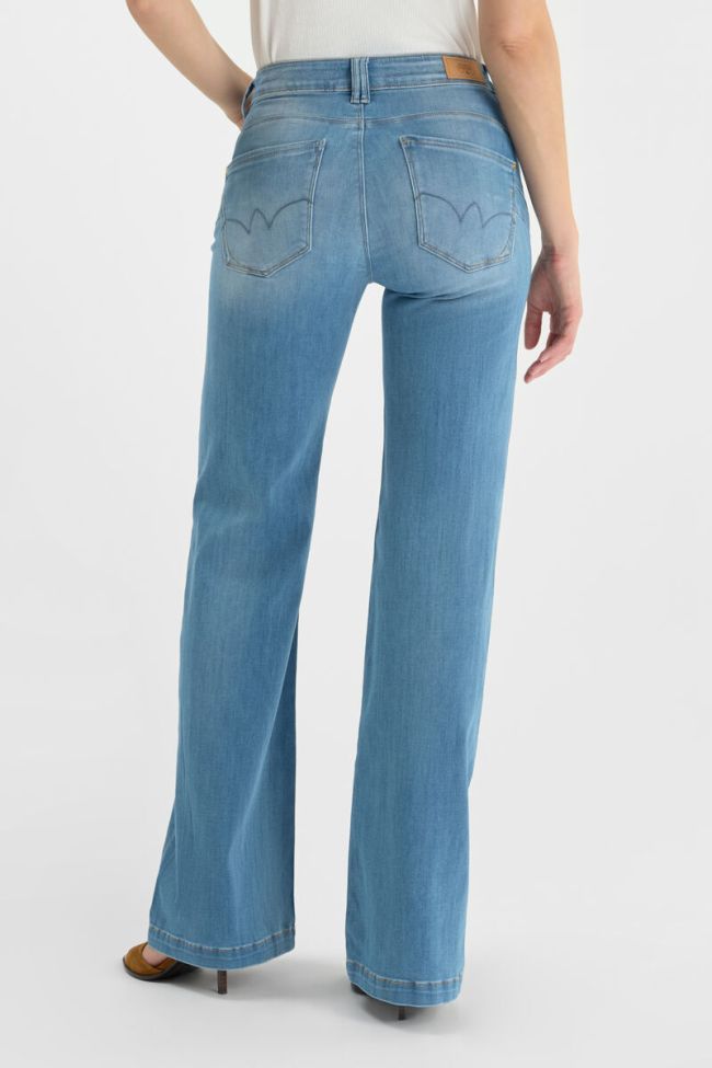 Jeans pulp flare Axis taille haute bleu N°4.