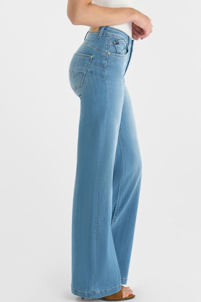 Jeans pulp flare Axis taille haute bleu N°4.