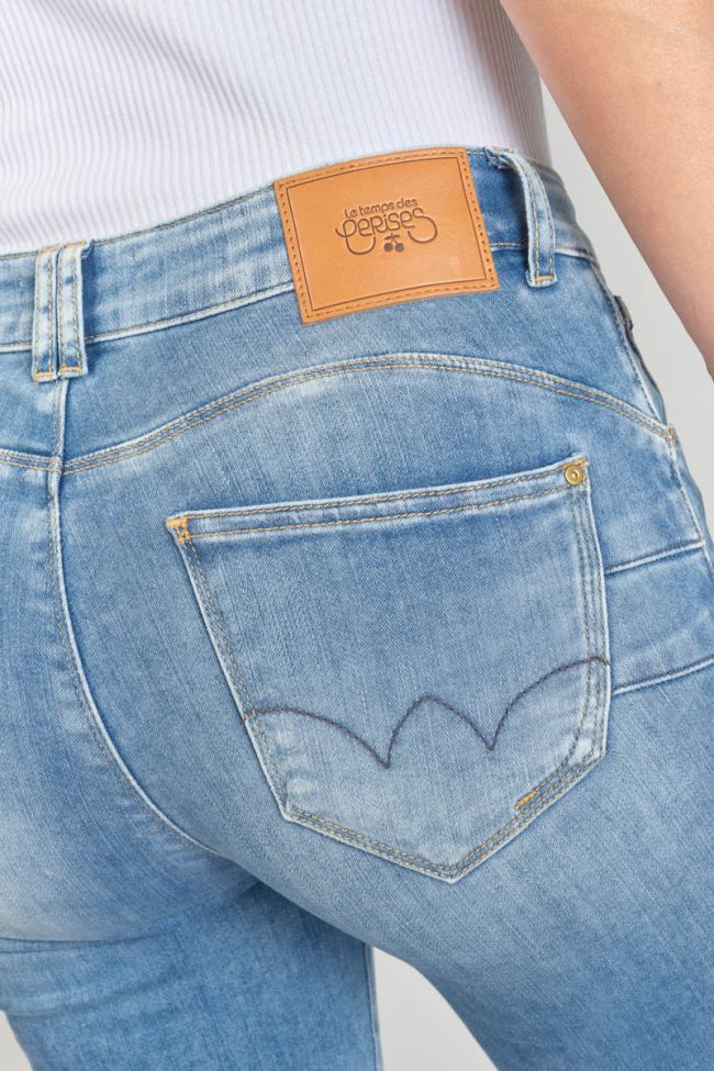 Jeans pulp slim Dari high waist 7/8th blue N°4