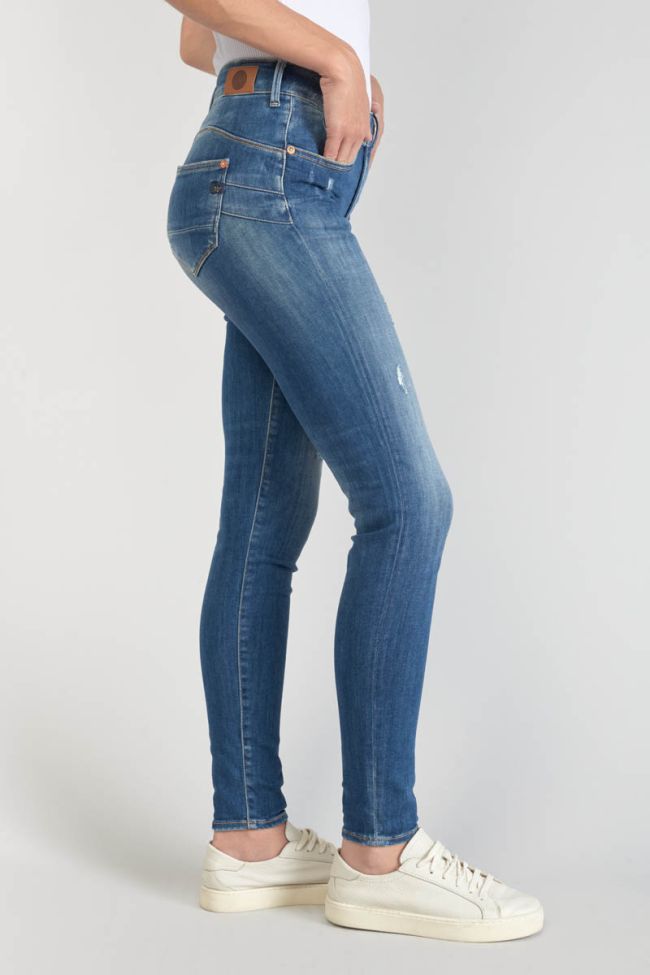 Jeans pulp slim Dina high waist destroy blue N°2