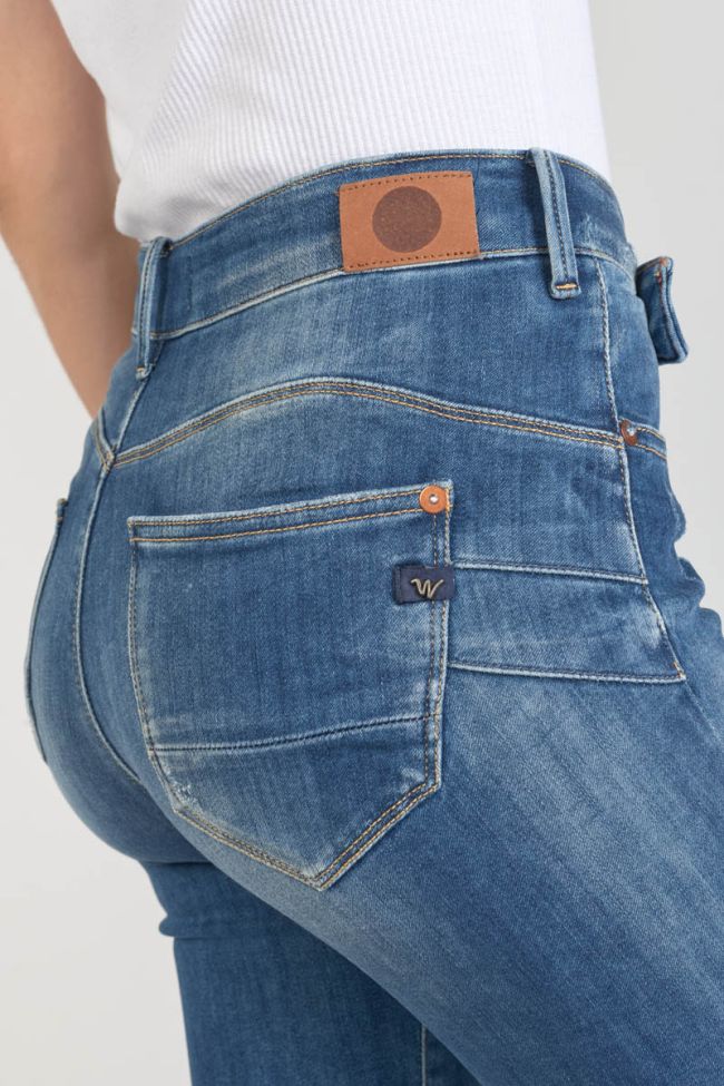 Jeans pulp slim Dina high waist destroy blue N°2