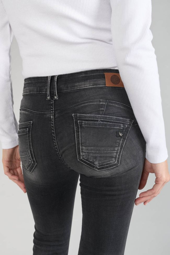 Jeans pulp slim Geos 7/8th destroy black N°1