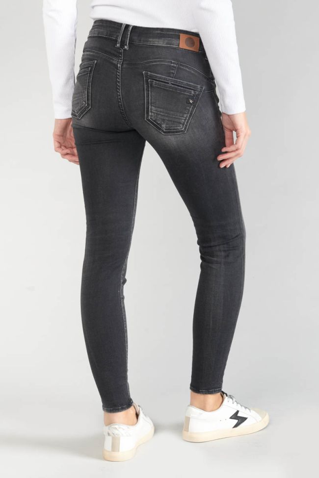 Jeans pulp slim Geos 7/8th destroy black N°1