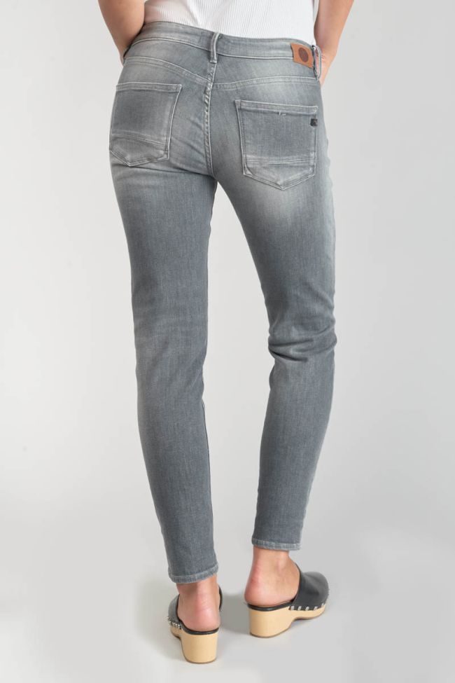 Jeans power skinny Goudes 7/8th destroy grey N°3