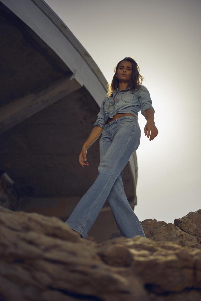 Jeans flare Kadi blue N°5