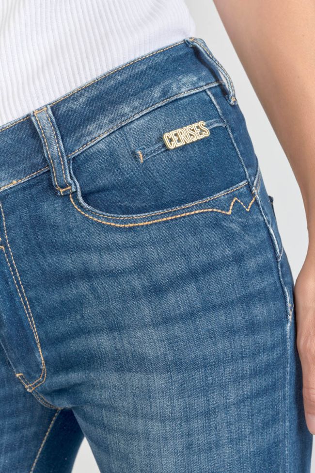 Jeans pulp slim Kirr high waist 7/8th blue N°3