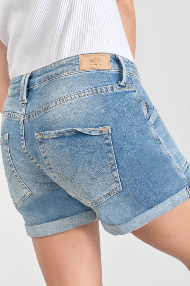 Blue denim Madrague shorts