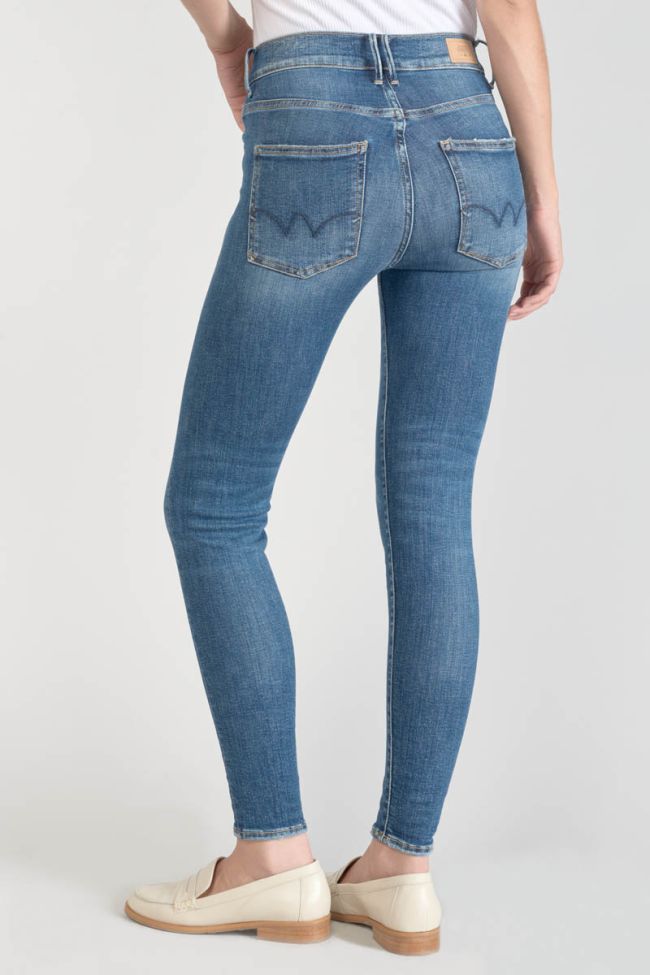 Jeans power skinny high waist 7/8th blue N°3
