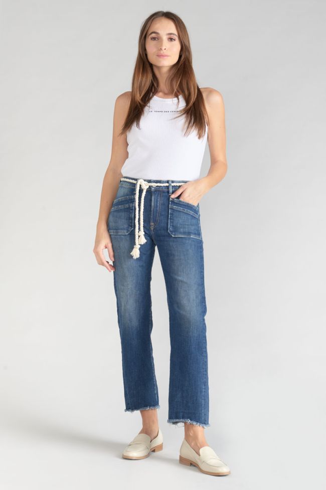 Jeans Pricilia high waist 7/8th blue N°2