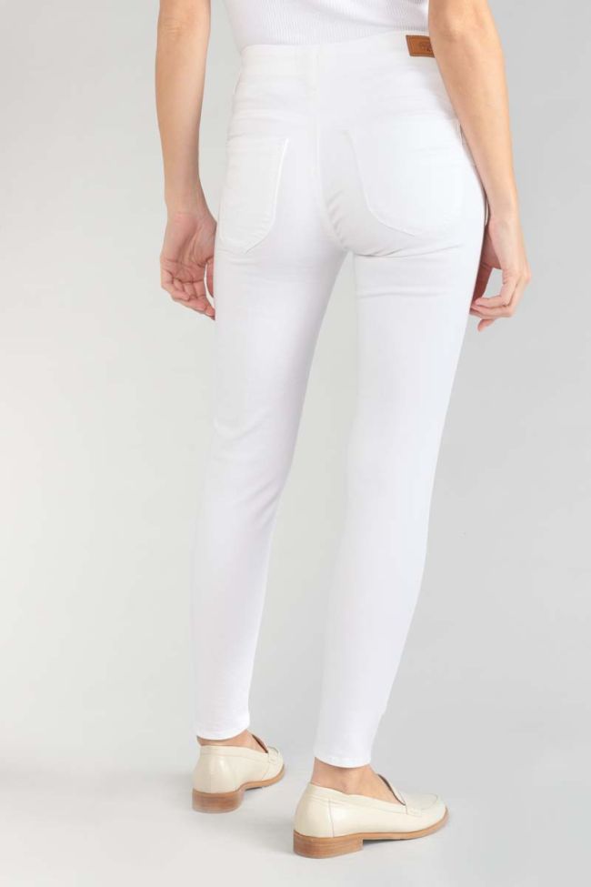 Jeans pulp slim high waist 7/8th white 