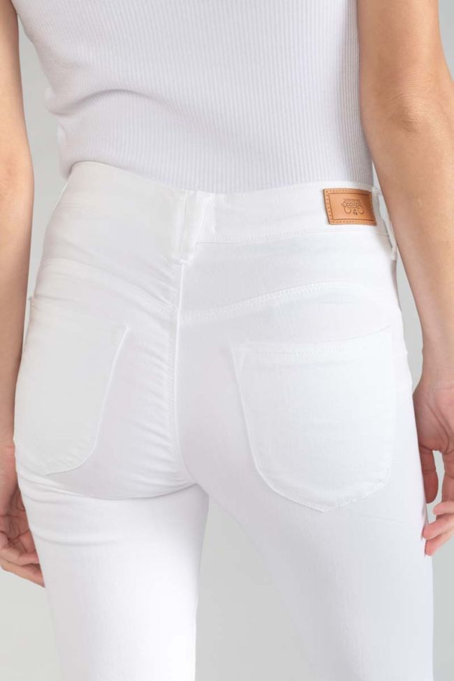 Jeans pulp slim high waist 7/8th white 