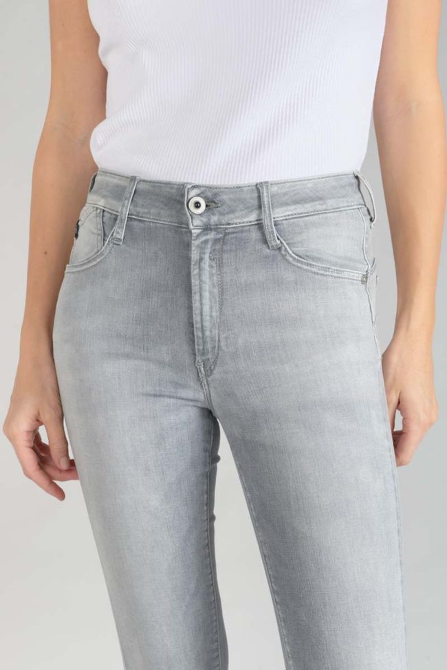 Jeans pulp slim high waist 7/8th grey N°3
