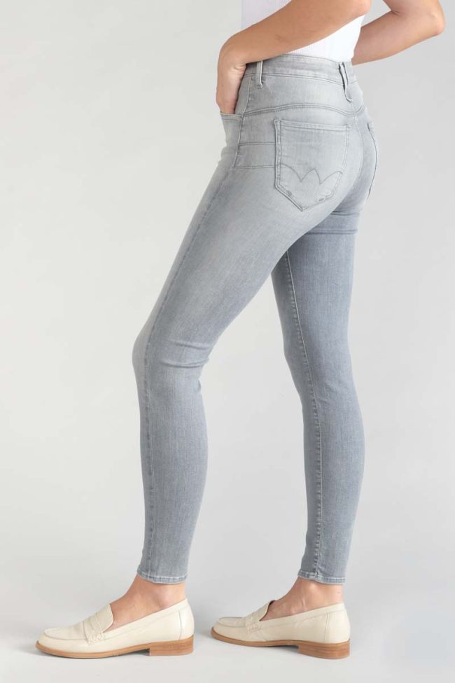 Jeans pulp slim high waist 7/8th grey N°3