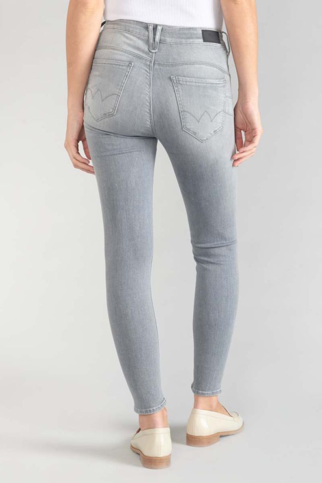 Jeans pulp slim high waist 7/8th grey N°3