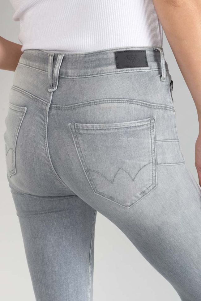 Jeans pulp slim high waist 7/8th grey N°3