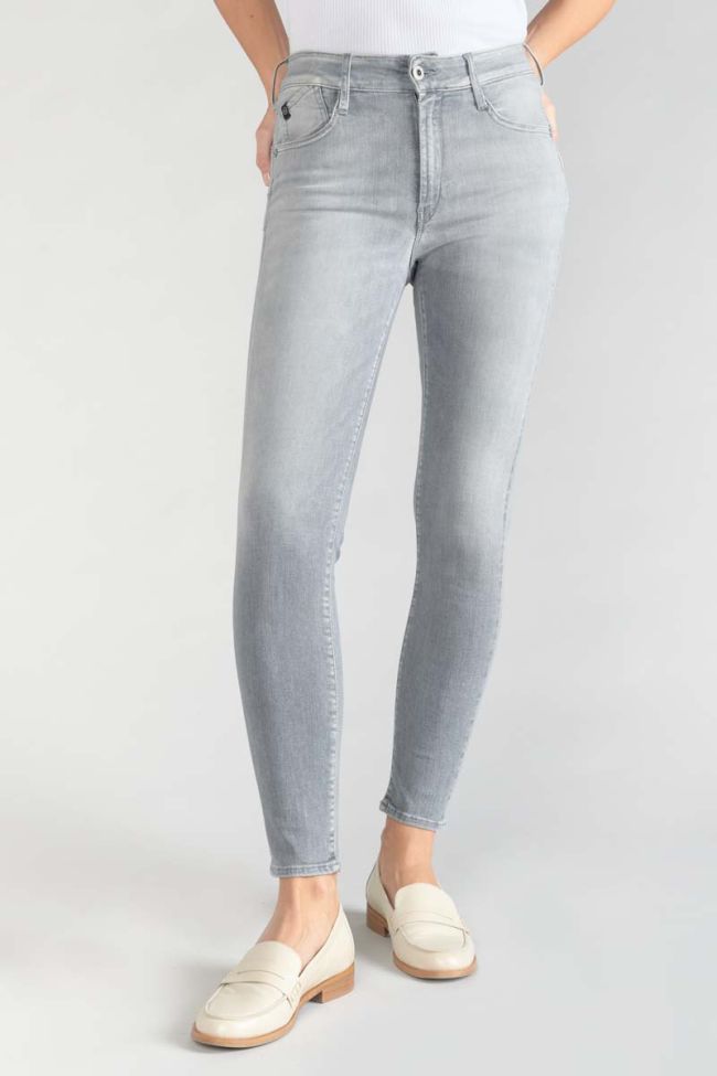 Jeans pulp slim high waist 7/8th grey N°3