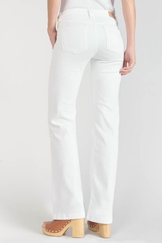 Jeans flare Sormiou white 