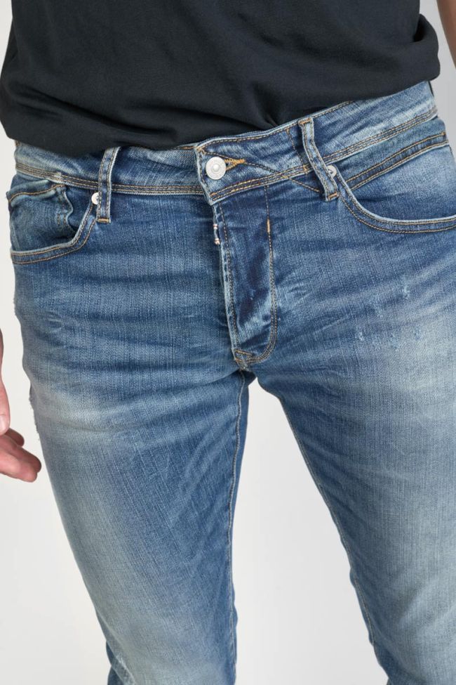 Jeans 700/11 adjusted Barnabe destroy blue N°3
