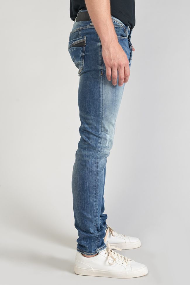 Jeans 700/11 adjusted Barnabe destroy blue N°3