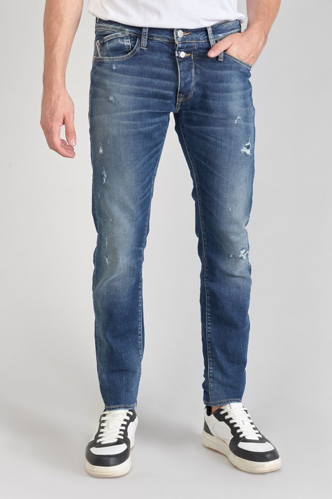 Jeans 700/11 adjusted Camoins destroy blue N°3