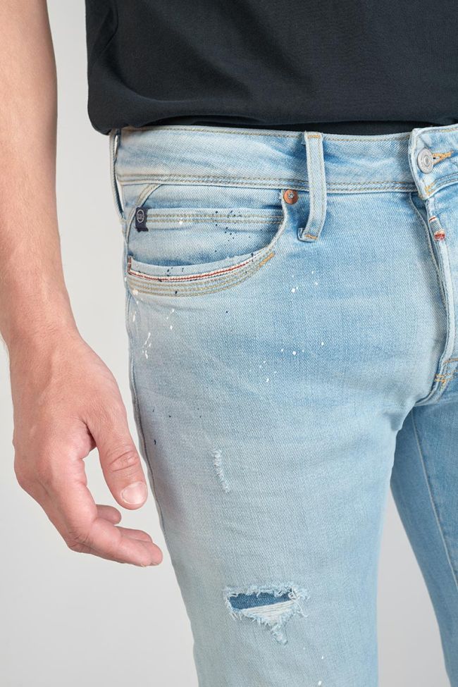 Jeans 700/11 adjusted Delphes destroy blue N°5