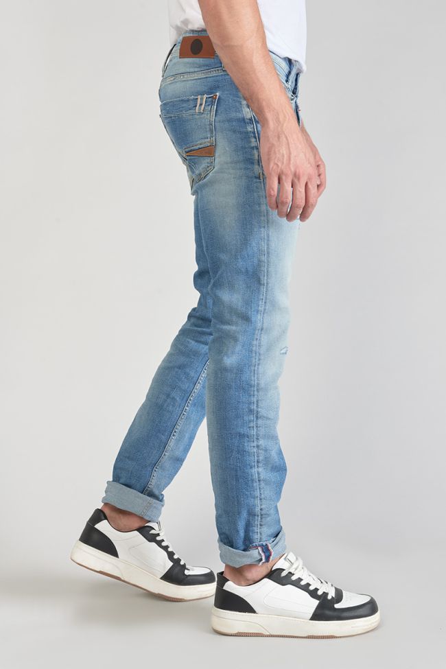 Jeans 700/11 adjusted Ginier destroy blue N°4