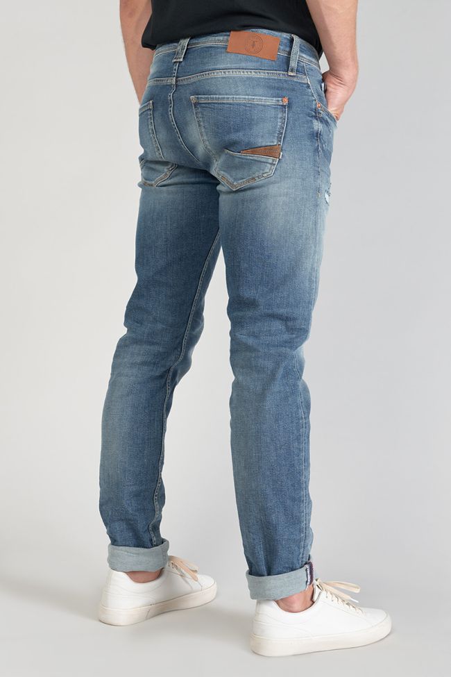 Jeans 700/17 relax Basic destroy blue N°3