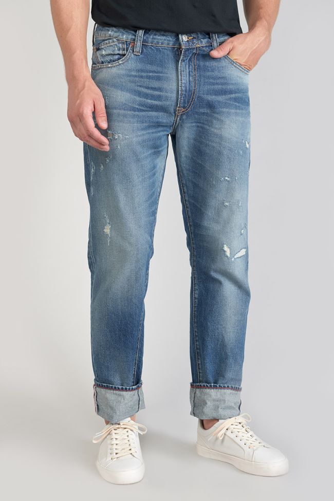 Jeans 700/20 regular Vintage destroy vintage blue N°3