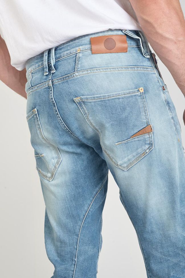 Jeans 900/03 tapered twisted Alost destroy blue N°4