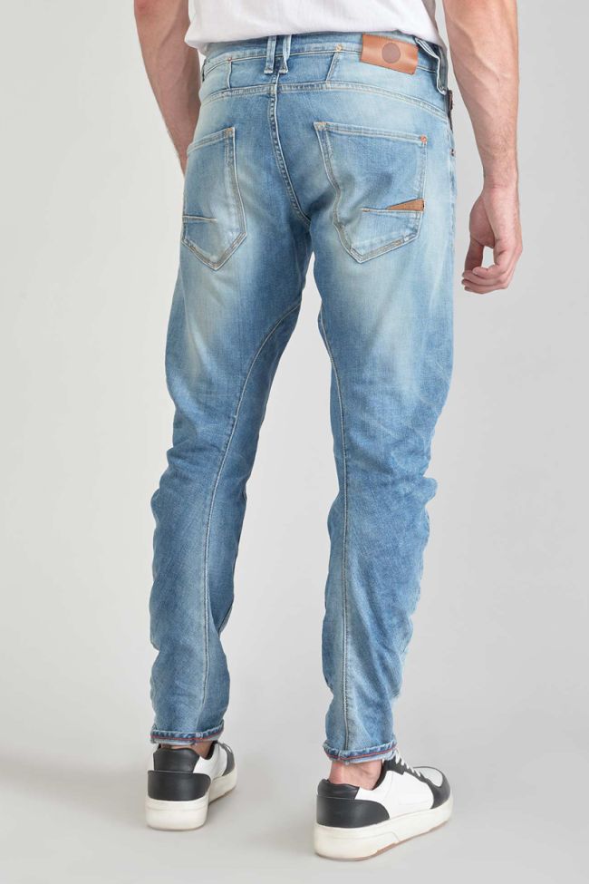 Jeans 900/03 tapered twisted Alost destroy blue N°4